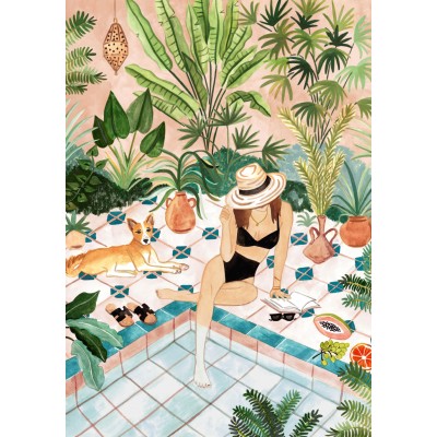 Puzzle - Pieces & Peace - 1000 pieces - Moroccan Dipping Pool