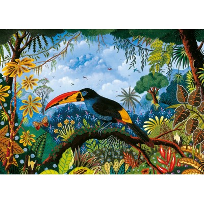 Puzzle - Pieces & Peace - 1000 pieces - Blue Toucan