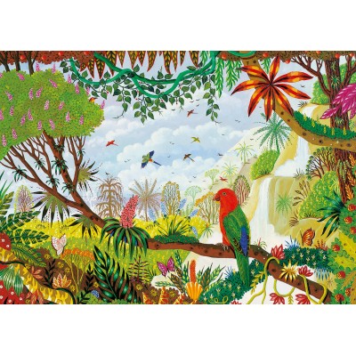 Puzzle - Pieces & Peace - 1000 pieces - Royal Parakeet