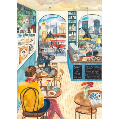 Puzzle - Pieces & Peace - 2000 pieces - London Cafe