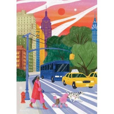 Puzzle - Pieces & Peace - 500 pieces - Se Promener à New York