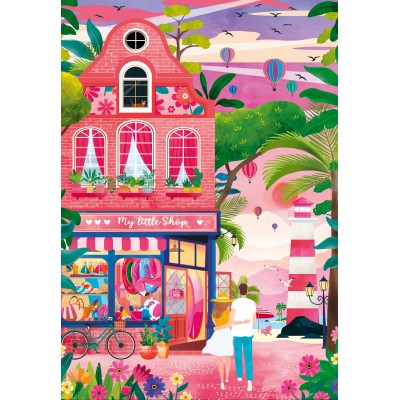 Puzzle - Pieces & Peace - 1000 pieces - My Little Shop