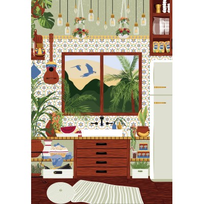 Puzzle - Pieces & Peace - 1000 pieces - Venezuelan Kitchen