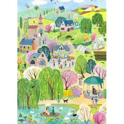 Puzzle - Pieces & Peace - 1500 pieces - Les Beaux Jours