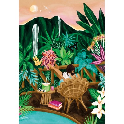 Puzzle - Pieces & Peace - 1000 pieces - Tropical Break