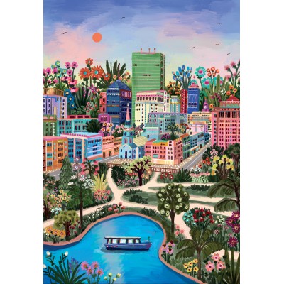 Puzzle - Pieces & Peace - 1000 pieces - Boston