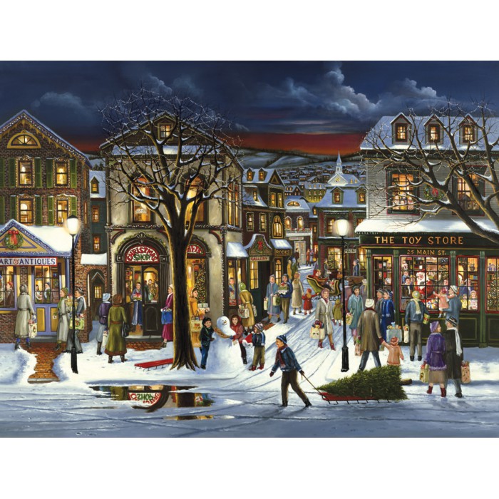 Puzzle Cobble-Hill-45030 XXL Jigsaw Pieces - Tis the Season