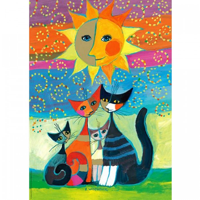 Heye-29158 Jigsaw Puzzle - 1000 Pieces - Rosina Wachtmeister : The Sun