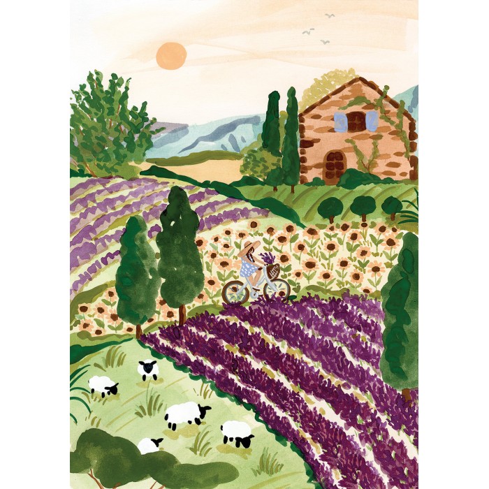 Puzzle Pieces-Peace-F-00053 Provence