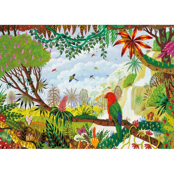 Puzzle Pieces-Peace-F-00075 Royal Parakeet