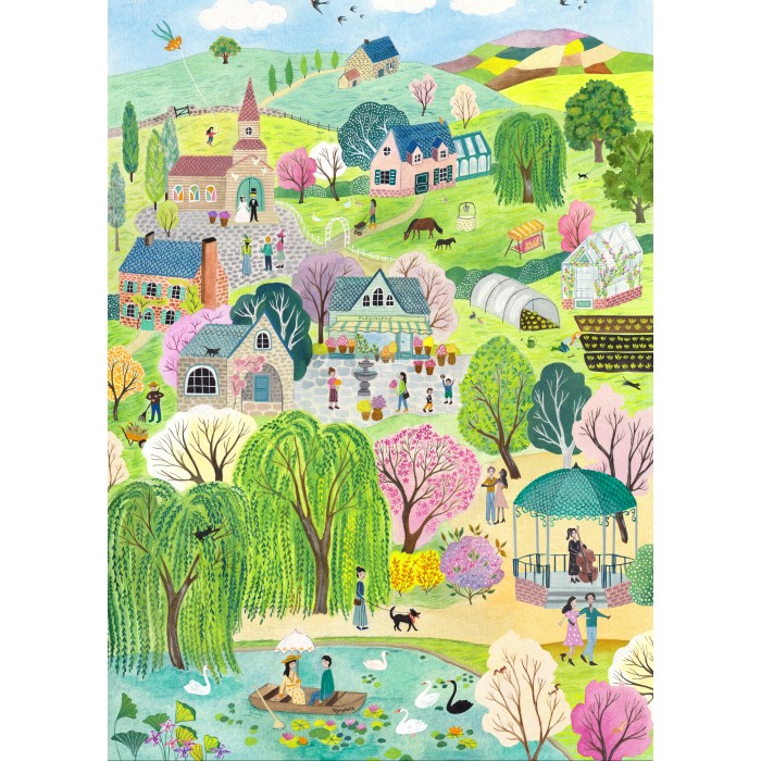 Puzzle Pieces-Peace-F-00216 Les Beaux Jours