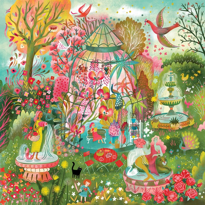 Puzzle Pieces-Peace-F-00218 Greenhouse Fountains