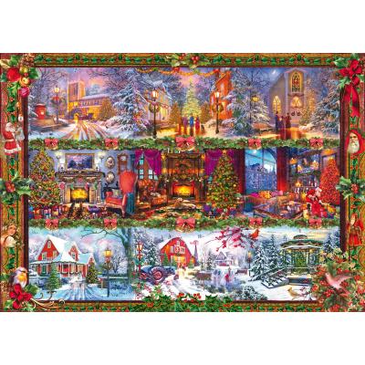 Puzzle  Schmidt-Spiele-59784 Les Merveilles de Noël