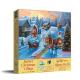 puzzle XXL Pieces - Sunset Christmas Village