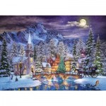 Puzzle  Trefl-10629 Weihnachtsstimmung
